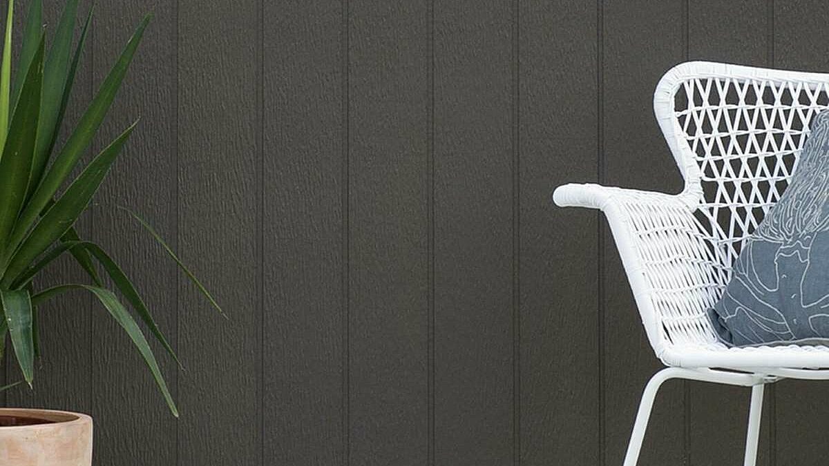 Close up of Axon™ Panel Grooved Grained 133mm