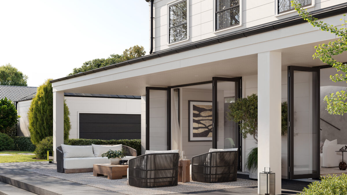 JH Modern Classic House Rear Final01